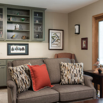Cozy Kitchen and Hearth Room Redo