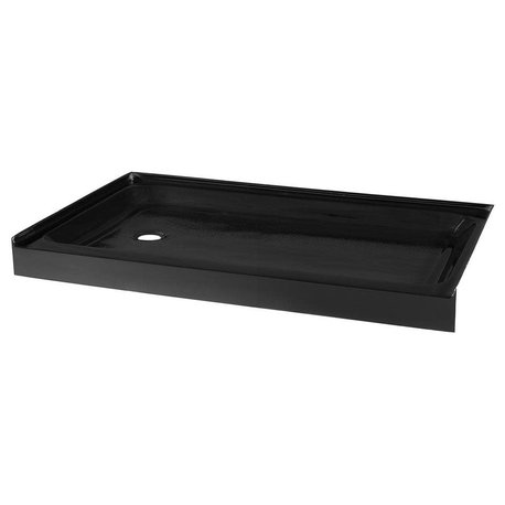 Swiss Madison SM-SB520 Voltaire 60" x 36" Rectangular Shower Base - Glossy