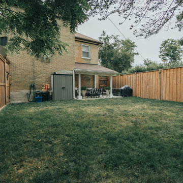 Pine Tongue & Groove Covered Patio