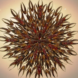 Dramatic Custom Bijan 1960's Wall Sculpture - Sculptures