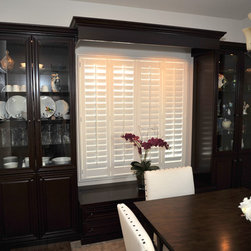 China Cabinet in Dark Cherry - China Cabinets And Hutches