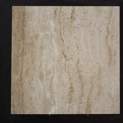Travertine Tiles - 18x18 Patara Veincut Travertine Tile - High Honed and Filled - Wall And Floor Tile