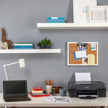 office floating shelves