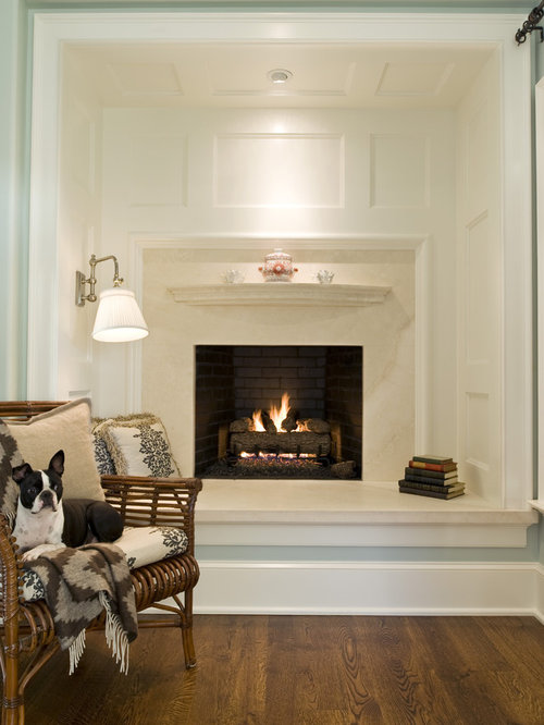 Paneling Above Fireplace Houzz
