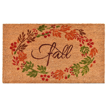 Fall Wreath Doormat