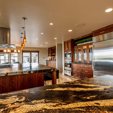 Contemporary Bluff-House Remodel