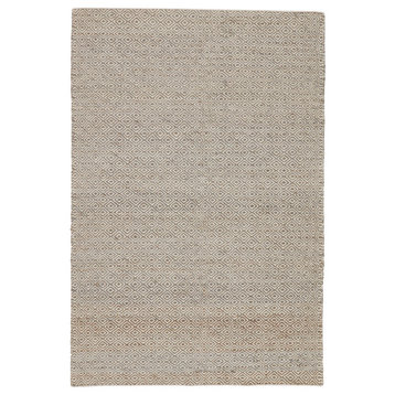 Jaipur Living Wales Geometric Area Rug, Lily White, 5'x8', Wales
