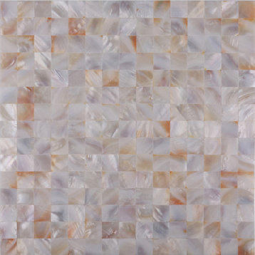 Chois Freshwater Wall Tile Mother Of Pearl Shell Backsplash Mosaic Tiles M01