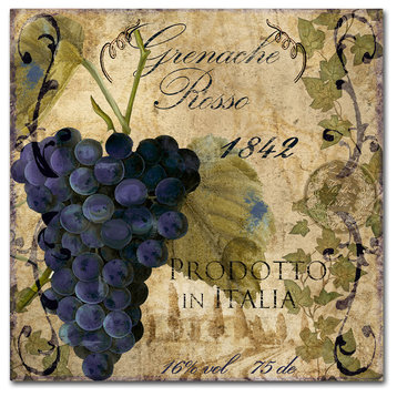 Color Bakery 'Vino Italiano III' Canvas Art, 24"x24"