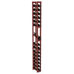 Wine Racks America - 1 Column Display Row Wine Cellar Kit, Pine, Cherry - Make your best vintage the focal point of your wine cellar. High-reveal display rows create a more intimate setting for avid collectors wine cellars. Our wine cellar kits are constructed to industry-leading standards. You'll be satisfied. We guarantee it.