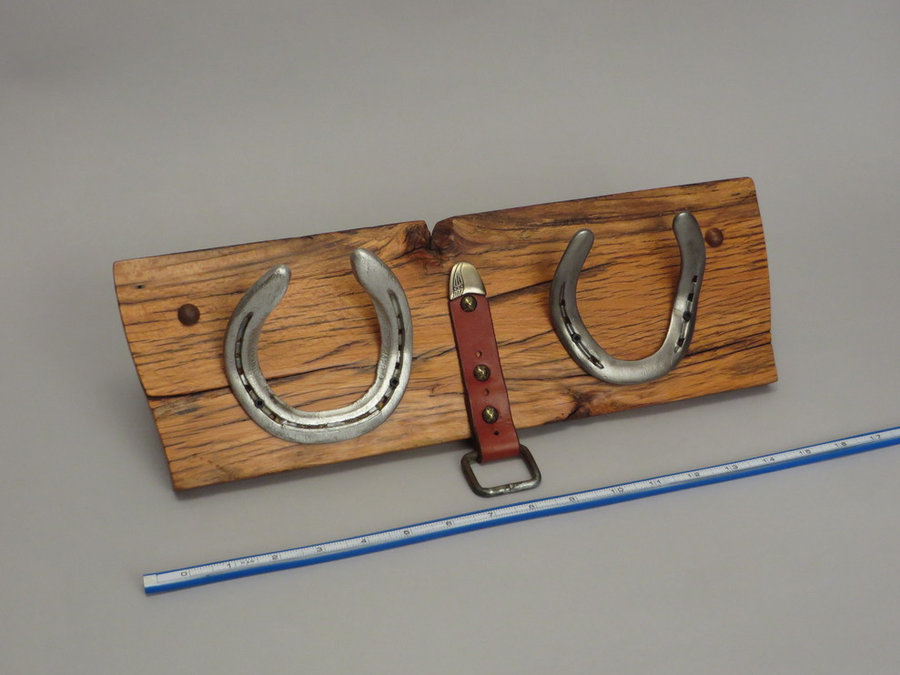 #R15092 Reclaimed Lumber, Horse Shoes, Tack Leather