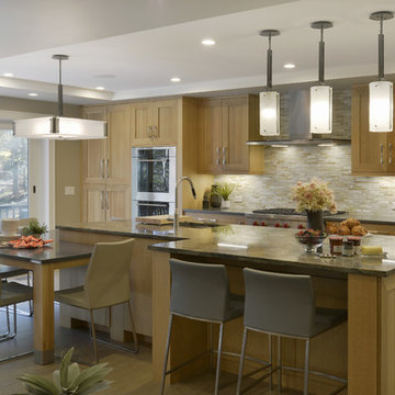 An Inviting, Family-Friendly Kitchen & Living Space