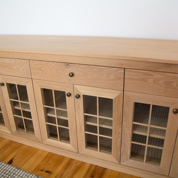 Solid White Oak buffet unit/TV console