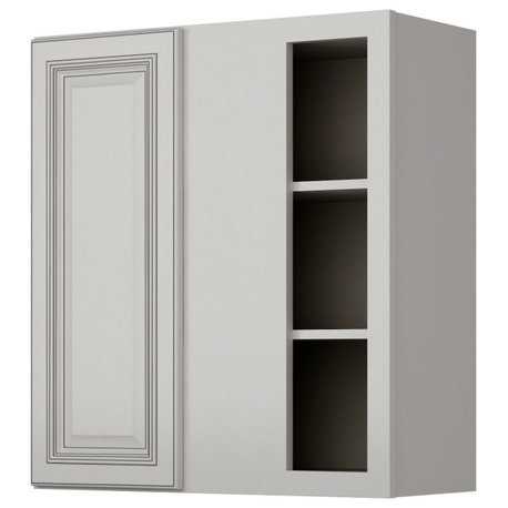 Sunny Wood RLW3030BC-A Riley 27"W x 30"H Single Door Blind Corner - White