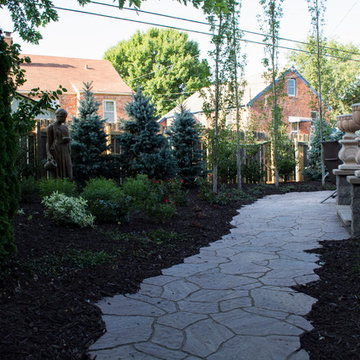 Natural Stone and Statue Garden