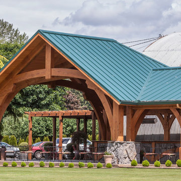 Outdoor Pavilion & Living Area