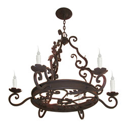 Hand Forged Iron Chandelier Designs - Products
