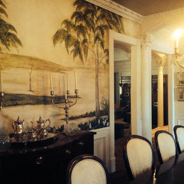 Louisiana Swamp Mural