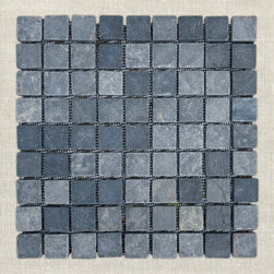 NADI - Ash | 12" x 12" | Marble Mosaic - Mosaic Tile