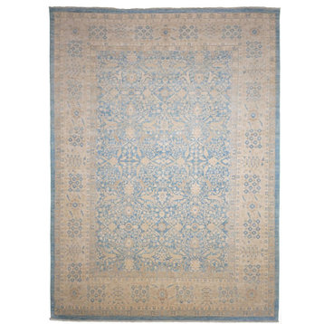 Oriental Rug Arijana Klassik 12'3"x9'0" Hand Knotted Carpet