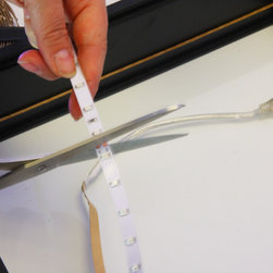 Do-it-yourself LED Light Box - Table Lamps
