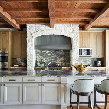 Fine Grain European Plaster Walls in Hill Country Home