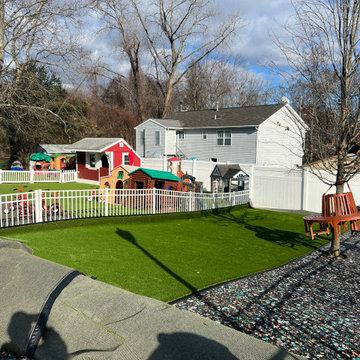 Day Care Artificial Turf Install