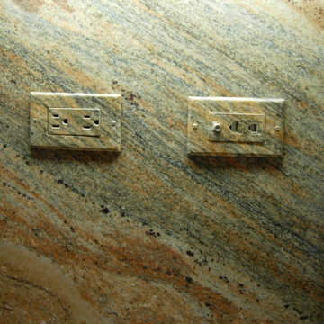 Hand Painted Electrical Outlets Disappear!