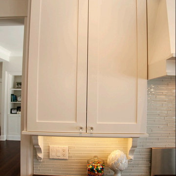 Painted Maple Kitchen Cabinets
