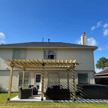 12’ x 16’ Cedar Pergola