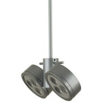 Jesco Lighting - Jesco Lighting QASL185X6-30SN Odessa - Quick Adapt LED Spot - LED Quick Adapter Jack, integral driver and LED lamping.  350� horizontal and 320� of vertical aiming  Dimensions: 1"L x 5-3/4"W x 2-1/4"� x 6"H stem.  Vertical Adjustment (In Degrees): 320  Rotation(In Degrees): 350  Color Temperature (Kelvin):   Power Consumption: 8.5  Beam Angle (Degrees): 38  Lumens: 540Odessa Quick Adapt LED Spot Satin Nickel *UL Approved: YES *Energy Star Qualified: n/a  *ADA Certified: n/a  *Number of Lights: Lamp: 6-*Wattage:6w LED bulb(s) *Bulb Included:No *Bulb Type:LED *Finish Type:Satin Nickel