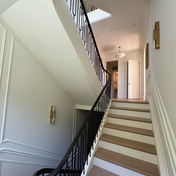 Project #134 | Straight Staircase with Elliptical Stringer