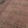 Momeni Banaras Hand Knotted Wool Area Rug, Pink, 3'9"x5'9"