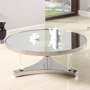 Modern Coffee Tables with Lucite Acrylic Legs