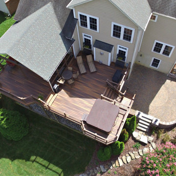 Fiberon Horizon Ipe Covered Porch and Deck