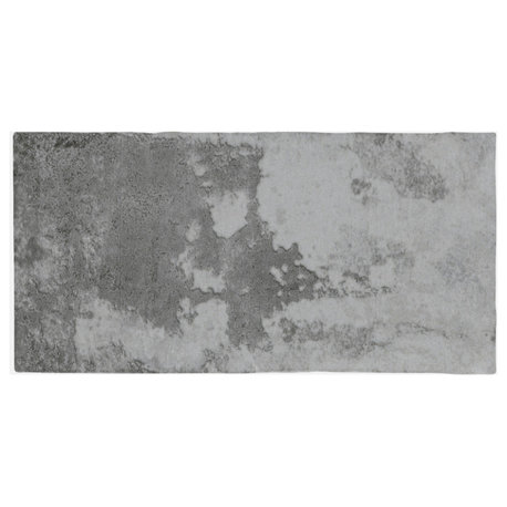 Biarritz Ceramic Wall Tile, Grey