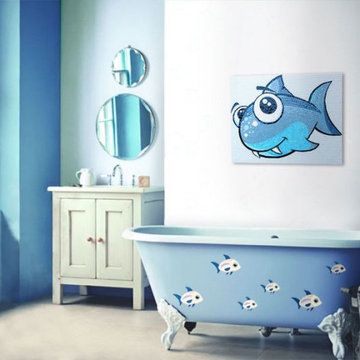 Baby Shark - Comic Mosaic I Mozaico