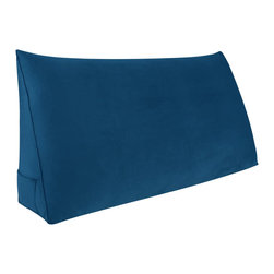 WOWMAX - Bed Headboard Wedge Reading Pillow Daybed Backrest Support Positioning Cushion, 39x20x8 - Bed Pillows