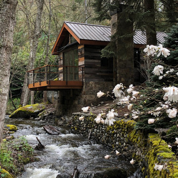 Beautifully Cantilevered Over the Creek - Mill House