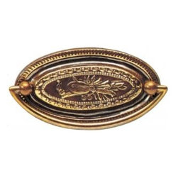 Oval Plate Handles - Cabinet And Drawer Handle Pulls