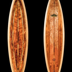7'-3" Wooden Surfboards - Products