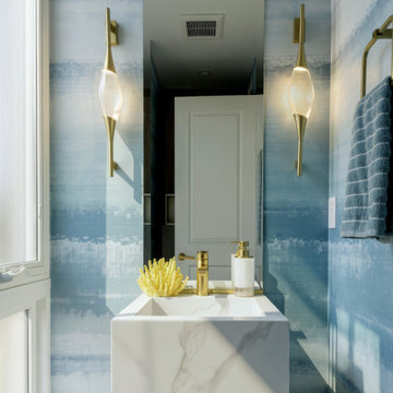 Contemporary Powder Room