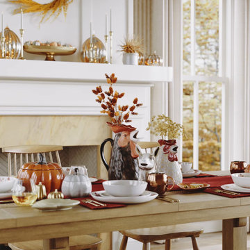 Pumpkin & Rooster Fall Dining Room Collection - Threshold™