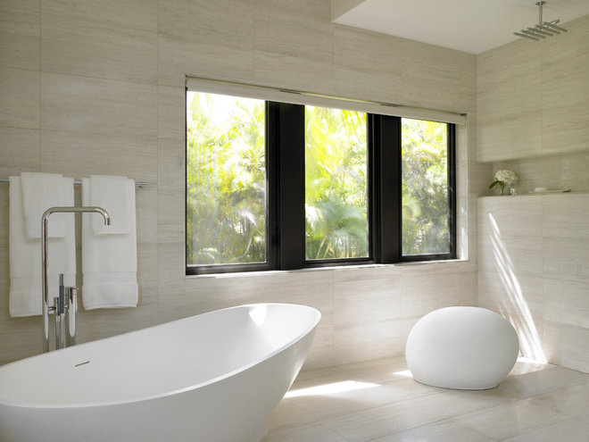Contemporary Bathroom by Michael Wolk Design Associates