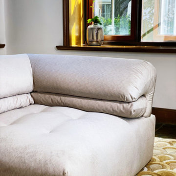Immobile Tufted Modular Sofa
