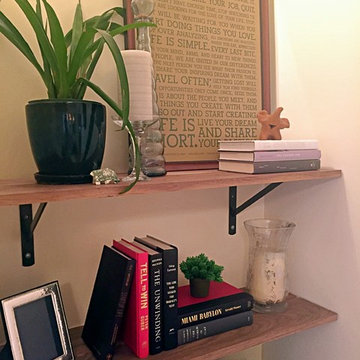 Living Room Shelves