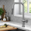 Urbix Bridge Kitchen Faucet, Spot Free Stainless Steel, Kpf-3126sfs