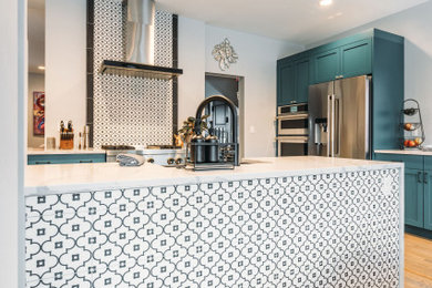 Kitchen photo in Denver