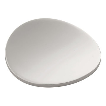 Belwith Keeler B076527 Vale 3 Inch Mid-Century Modern Concave - Polished Nickel