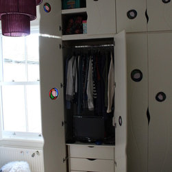 Wardrobe with stained glass - Armoires And Wardrobes